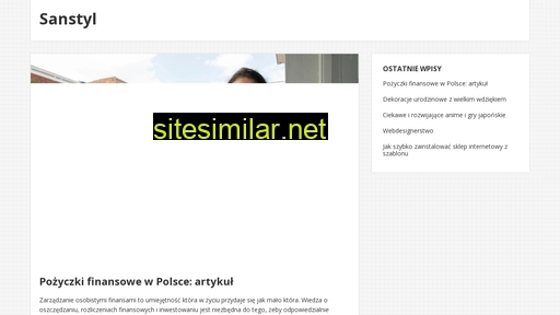 sanstyl.pl alternative sites