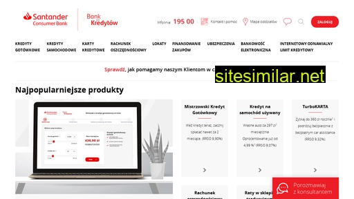 santanderconsumer.pl alternative sites