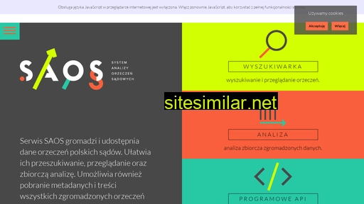 saos.org.pl alternative sites