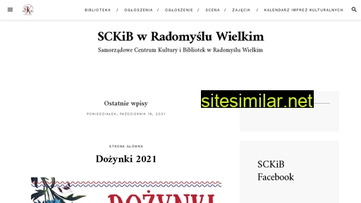 sckibradomyslwielki.pl alternative sites