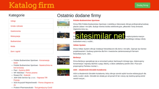 sebastiano.pl alternative sites