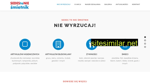 sedestoniesmietnik.pl alternative sites