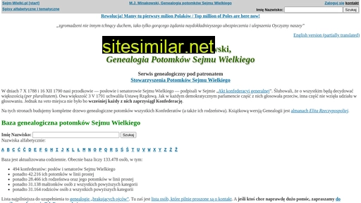 sejmwielki.pl alternative sites