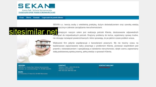sekan.pl alternative sites