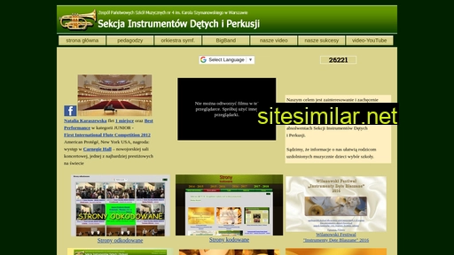 Sekcja-instrumentalna-szymanowski similar sites