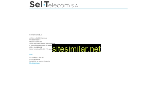 sel-telecom.pl alternative sites