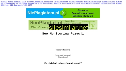 seomonitoringpozycji.pl alternative sites
