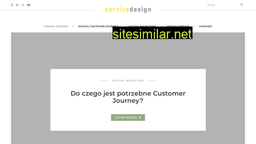 Servicedesign similar sites