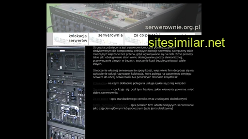 serwerownie.org.pl alternative sites