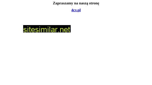 serwis4cv.pl alternative sites