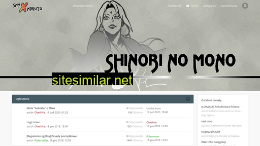 shinobinomono.pl alternative sites