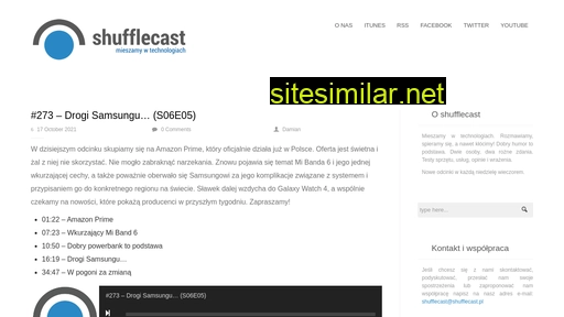 Shufflecast similar sites