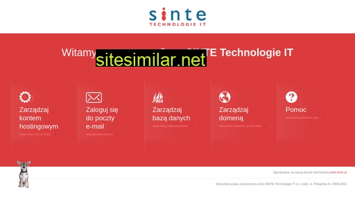 sinte.com.pl alternative sites