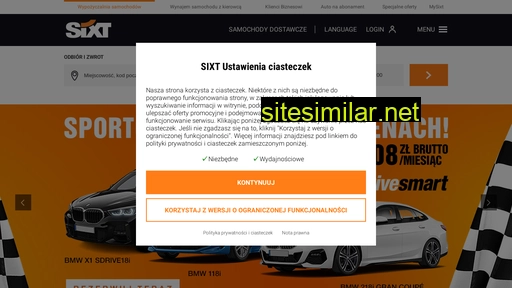 sixt.pl alternative sites