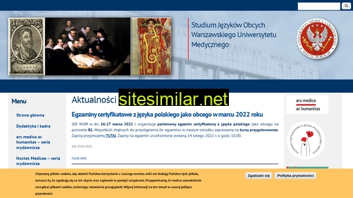 sjo.wum.edu.pl alternative sites