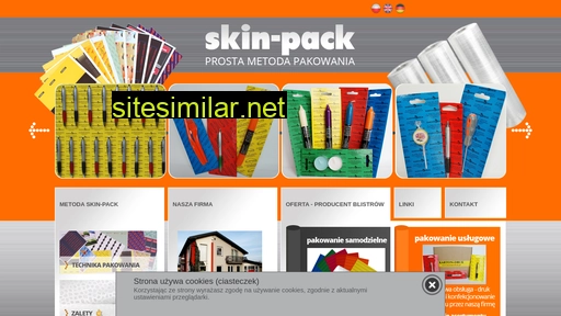 Skin-pack similar sites