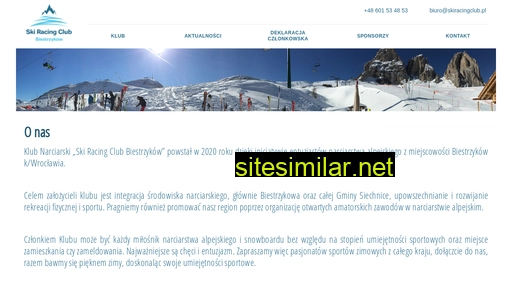 Skiracingclub similar sites