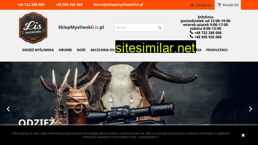 sklepmysliwskilis.pl alternative sites