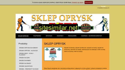 sklepzopryskami.com.pl alternative sites