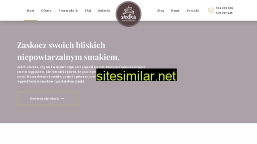 slodkamanufaktura.com.pl alternative sites