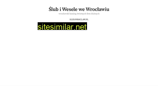 slub.wroclaw.pl alternative sites