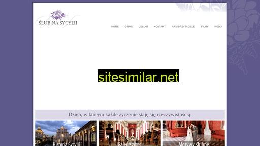 slubnasycylii.pl alternative sites