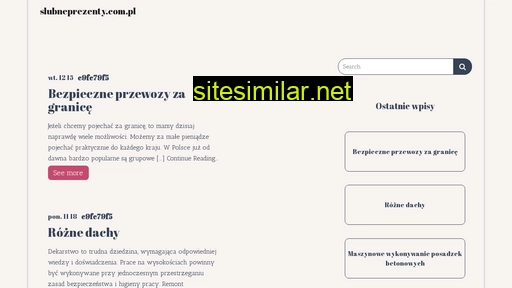 slubneprezenty.com.pl alternative sites