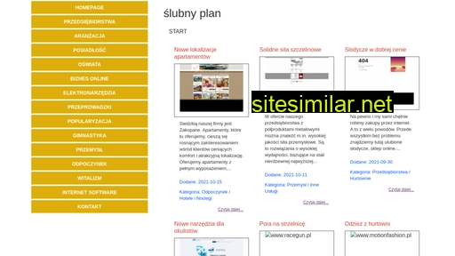 slubnyplan.pl alternative sites