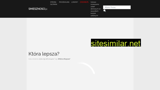 smiesznosci.pl alternative sites