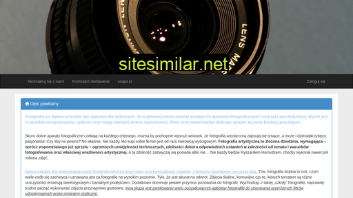 snaps.pl alternative sites