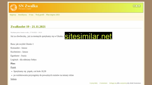 snzwalka.pl alternative sites