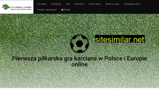 soccerfootballcards.pl alternative sites