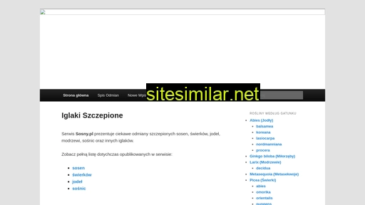sosny.pl alternative sites