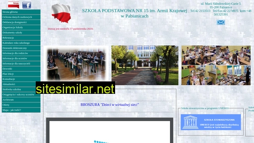 sp15pabianice.pl alternative sites