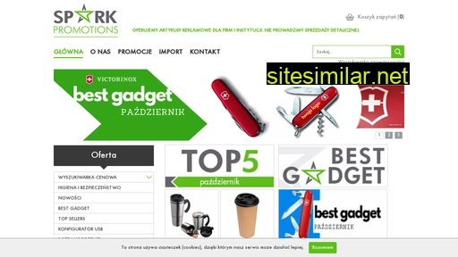 spark-promotions.pl alternative sites