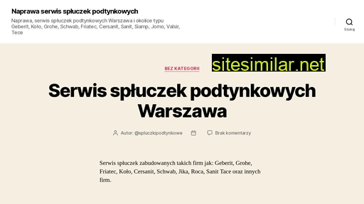 spluczkipodtynkowe.pl alternative sites