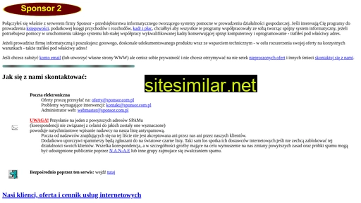 sponsor.com.pl alternative sites
