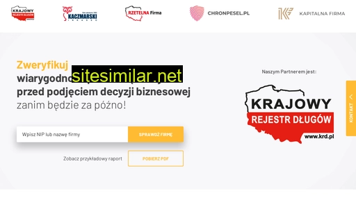 sprawdzfirme.pl alternative sites
