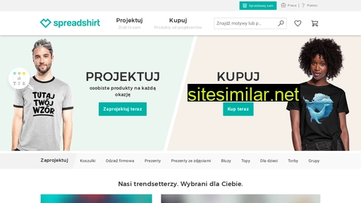 spreadshirt.pl alternative sites
