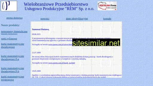sprem.com.pl alternative sites