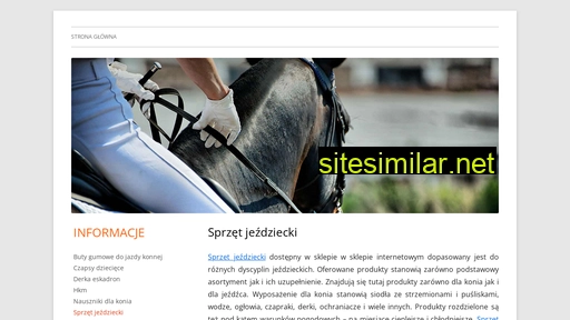 sprzet-do-jazdy-konnej.pl alternative sites