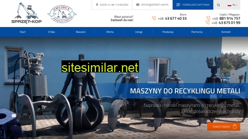 sprzet-kop.pl alternative sites