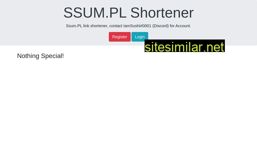 ssum.pl alternative sites
