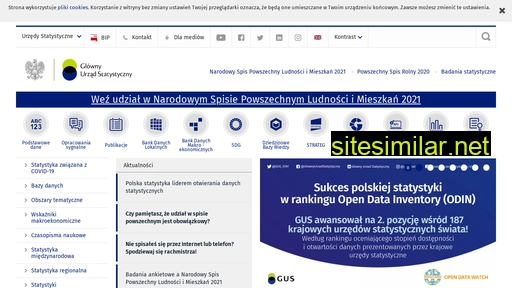 stat.gov.pl alternative sites