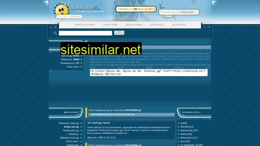 statusik.pl alternative sites
