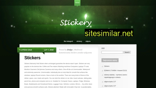 stickery.pl alternative sites