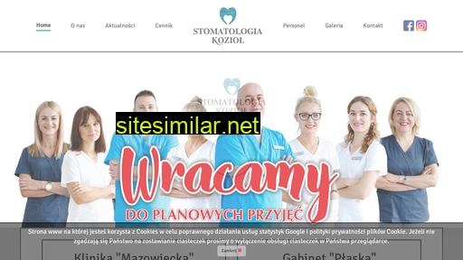 stomatologiakoziol.pl alternative sites