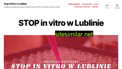stopinvitrowlublinie.pl alternative sites