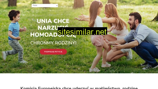 stopnarzucaniuhomoadopcji.pl alternative sites
