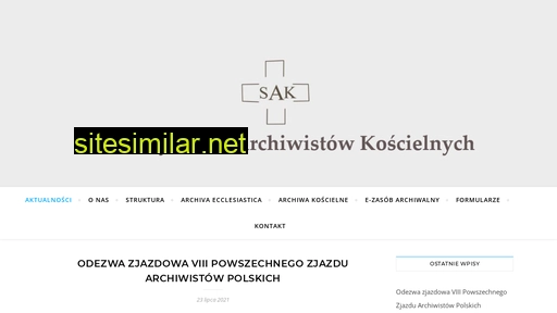 stowarzyszenie-archiwistow-koscielnych.pl alternative sites